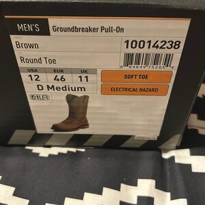 Men’s ariat work square toe boots
